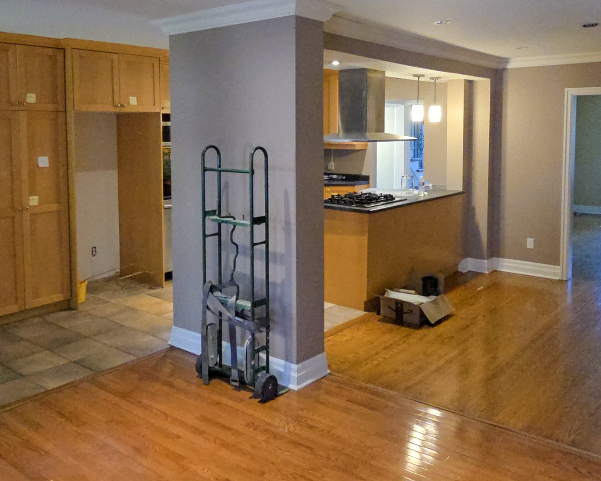 Kitchen Renovation before