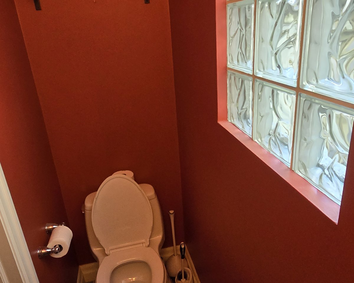 Powder Room Renovation before